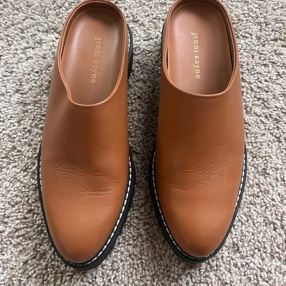 Jenni Kayne Leather Lug Mule - Canyon Size 38 - Picture 13 of 14